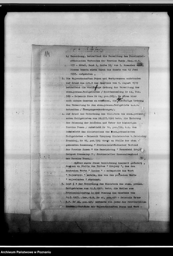 Obraz 18 z jednostki "Rechtsentwiklung bisher polnischer Einrichtungen."