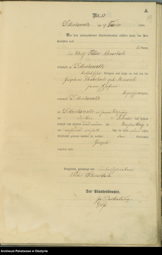 image.from.unit.number "Geburts-Haupt-Register Nr 1 - 80"