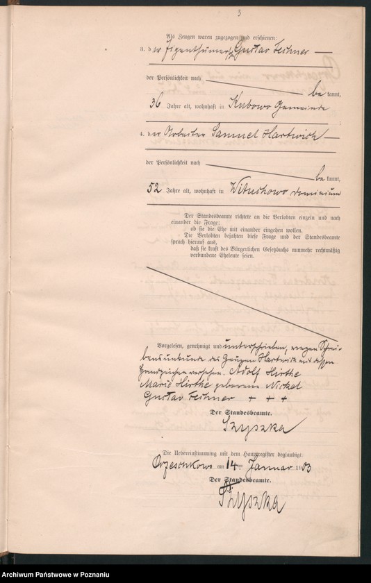 Obraz 5 z jednostki "Księga małżeństw"