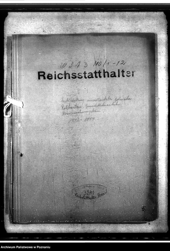 Obraz 5 z jednostki "Fertigstellung unvollendeter polnischer Rohbauten. Grundstücksverkher. Kriegswohnungsbau"