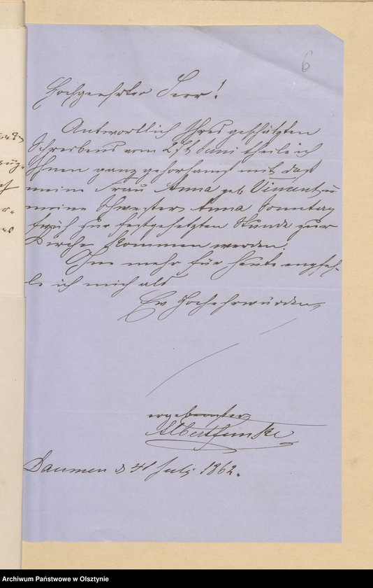 image.from.unit.number "Die Geschäfte und Ausführung des Pfarrers der evangelischen Kirche zu Wartenburg"