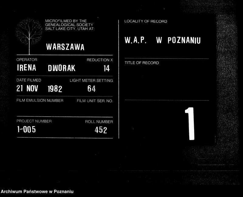 Obraz 1 z jednostki "Księga urodzin"