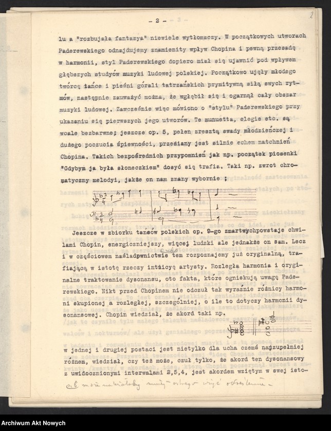 image.from.unit.number "Stosunek Dzieł Paderewskiego do muzyki ludowej. Studyum analityczne (Napisała Helena Windakiewiczowa, "Echo muzyczne", Warszawa)"