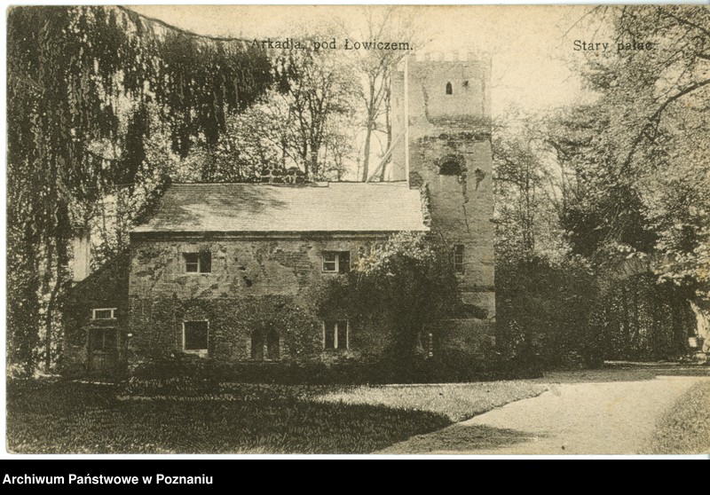 Obraz 1 z jednostki "Arkadia pod Łowiczem - stary zamek"