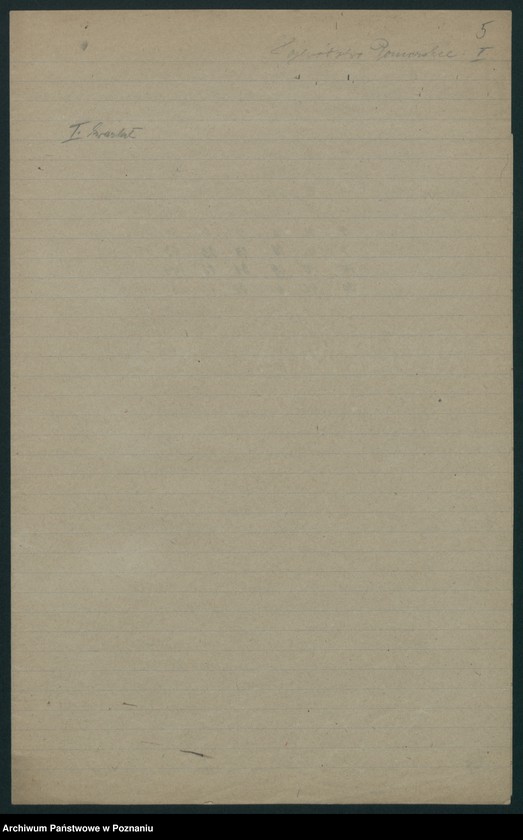 Obraz 7 z jednostki "[Korespondencja w sprawie sporządzania kwartalnych wykazów oględziny bydła rzeźnego i mięsa]"