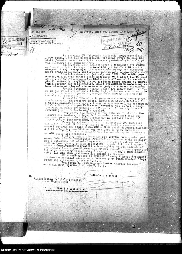 Obraz 14 z jednostki "Raporty w przedmiocie ruchów zarobkowych w przemyśle i handlu"