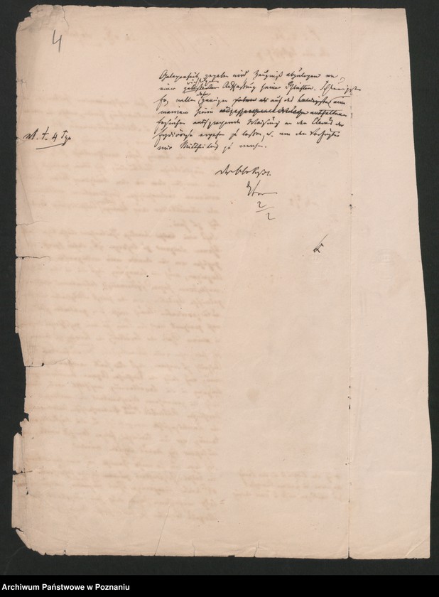 Obraz 9 z jednostki "Der Uebertritt polnischer und diesseitiger Untertanen auf preussisches und jenseitiges Gebiet während der polnischen Insurrektion und die dagegen getroffenen Massnahmen."