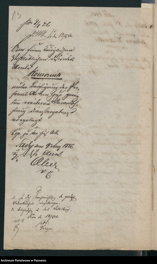 Obraz 17 z jednostki "A. betr. Johann Kosinski alias Grudowicz"