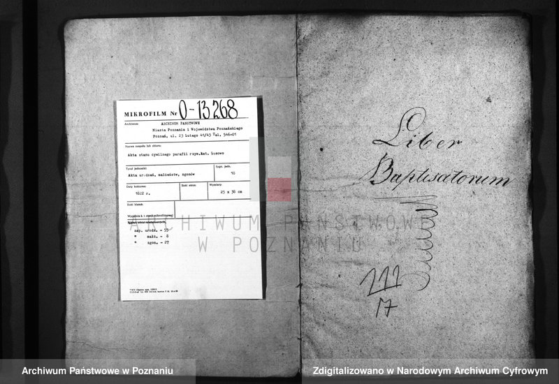 Obraz 3 z jednostki "Duplicatus baptisatorum, copulatorum, mortuorum"
