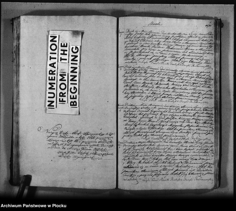 Obraz 20 z jednostki "Akta urodzeń, małżeństw i zgonów"