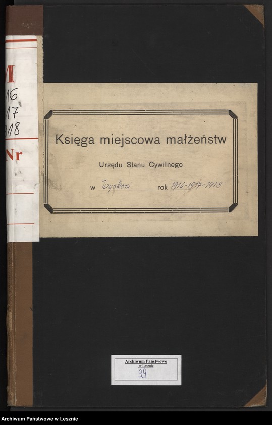 Obraz 2 z jednostki "[Księga małżeństw]"