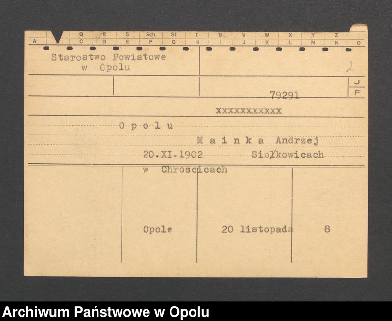 Obraz 4 z jednostki "[Zientek Adolf, Oppeln]"