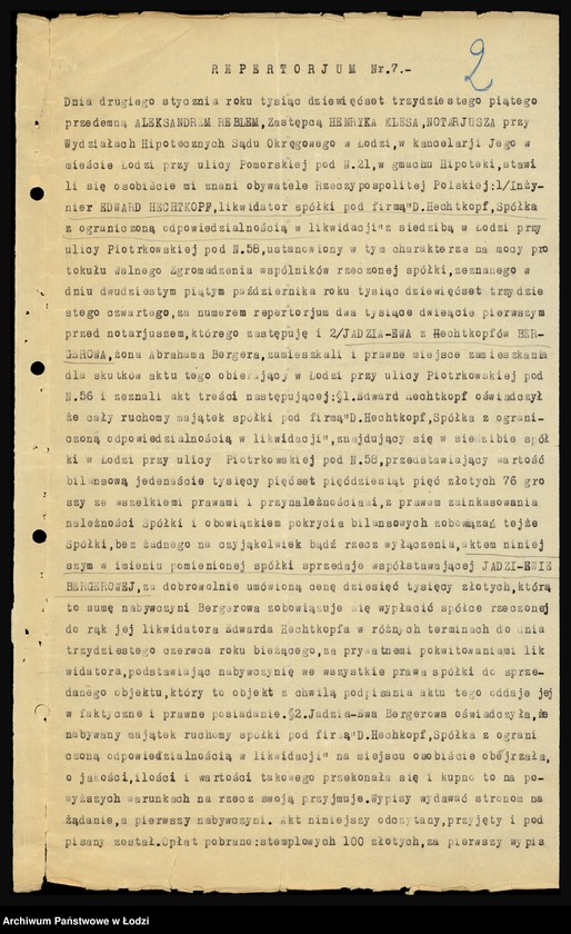 Obraz 4 z jednostki "Hechtkopf- wł. Jadzia Ewa Berger- detaliczna sprzedaż obuwia i pończoch"