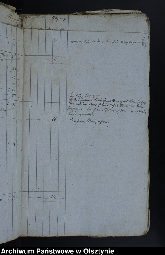 image.from.unit.number "Jahr Kirchen Rechnung der Waltersdorfschen Kirche aller Einnahme und Ausgabe wie auch Bau-Rechnung"