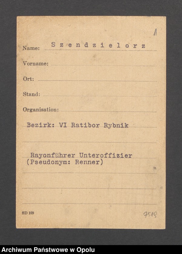 Obraz 3 z jednostki "[Szendzielorz, Ratibor]"