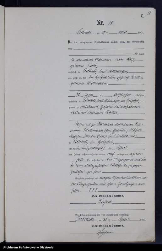 image.from.unit.number "Sterbe-Neben-Register Nr 1 - 51"