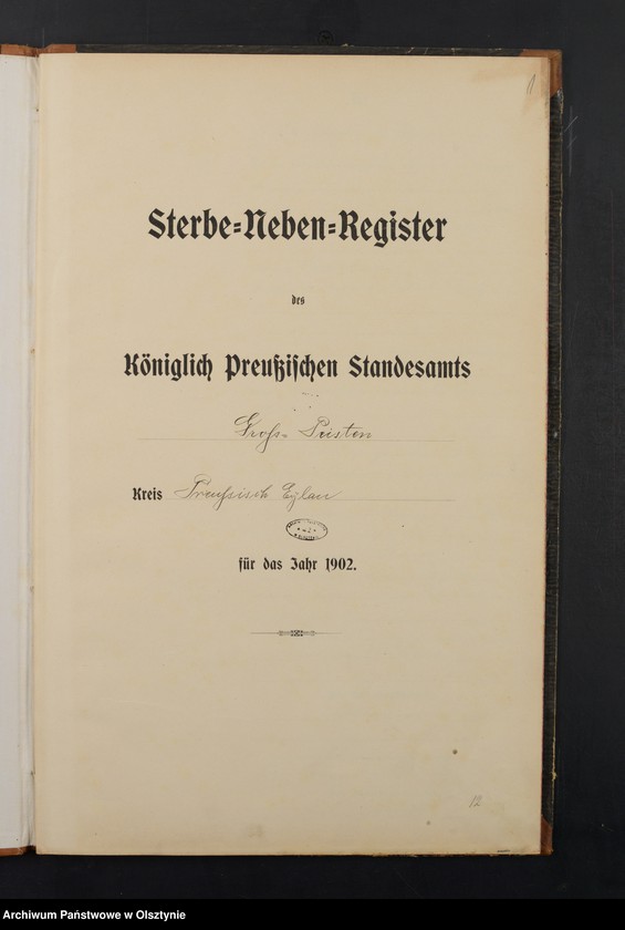 image.from.unit.number "Sterbe-Neben-Register Nr 1 - 26"