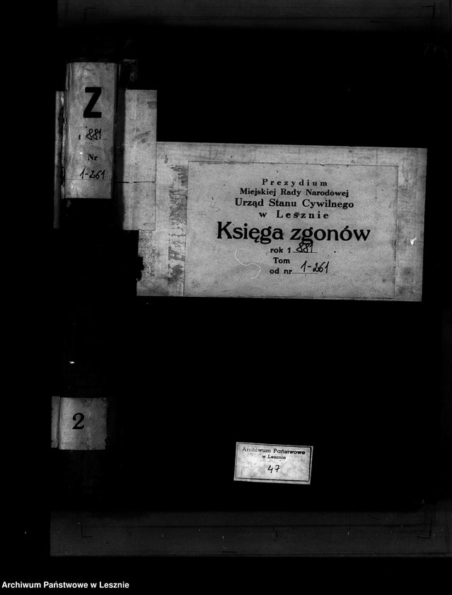 Obraz 3 z jednostki "[Księga zgonów - miasto]"