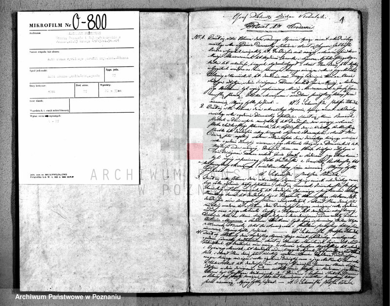 Obraz 2 z jednostki "Duplikat urodzonych, zaślubionych i zgonów"