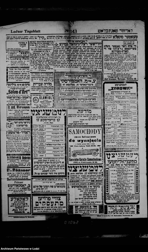 Obraz 15 z jednostki "Wycinki i wiadomości z gazet"