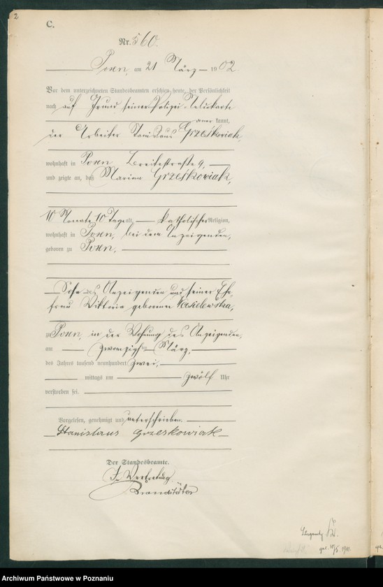 Obraz 5 z jednostki "Księga miejscowa zgonów t. II"