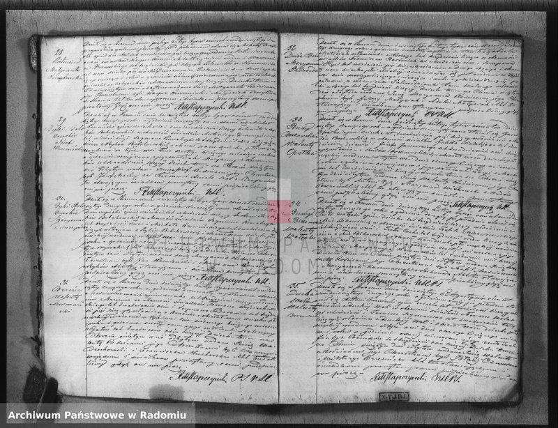 image.from.unit.number "Dupplikat akt religijno cywilnych urodzenia, małżeństwa i zejścia z parafii Stromiec 1862 roku"