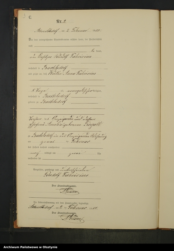 image.from.unit.number "Sterbe-Neben-Register Nr 1 - 29"