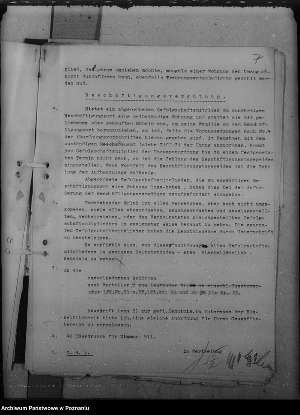 Obraz 11 z jednostki "Trennungsentschädigung"