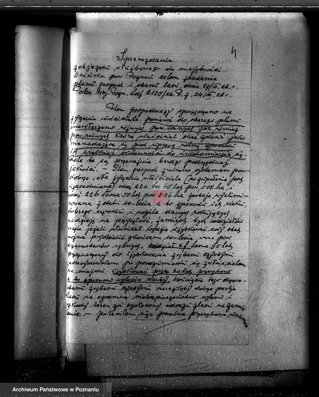 Obraz 8 z jednostki "Nadzór nad gospodarką w lasach majętności Owińska powiat poznański"