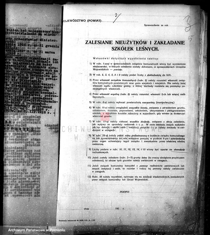 image.from.unit.number "Subwencje na zalesienie nieużytków /generalia/"