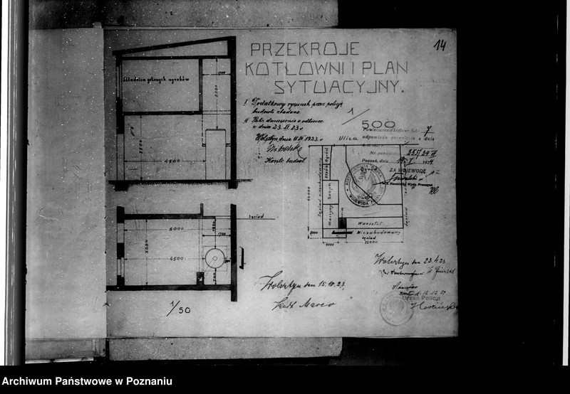 Obraz 18 z jednostki "Magistrat miasta Wolsztyna Rzeźnia Miejska nr woj. kotła 5312"