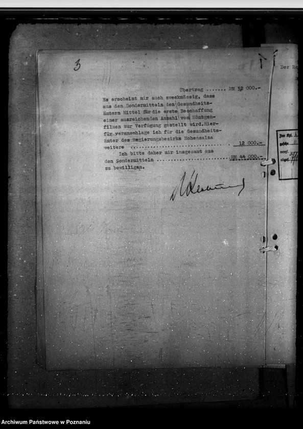 Obraz 7 z jednostki "Sondermittel zur Bekämpfung der Tuberkulose"