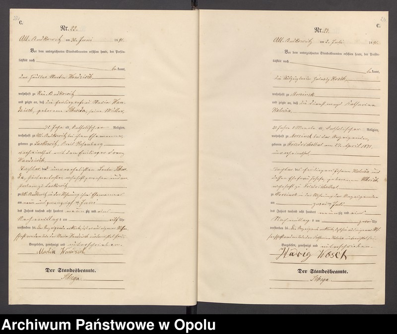 image.from.unit.number "[Urząd Stanu Cywilnego w Budkowicach Starych. Księga zgonów za lata 1891-1895]"