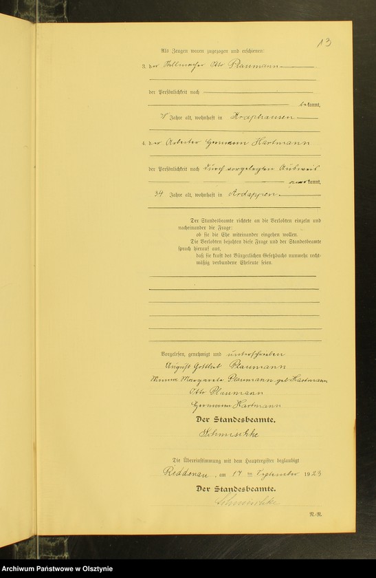 image.from.unit.number "Heiraths-Neben-Register Nr 1 - 10 [ Księga małżeństw - wtóropis ]"