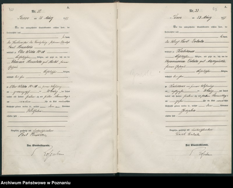 Obraz 19 z jednostki "Księga urodzeń"