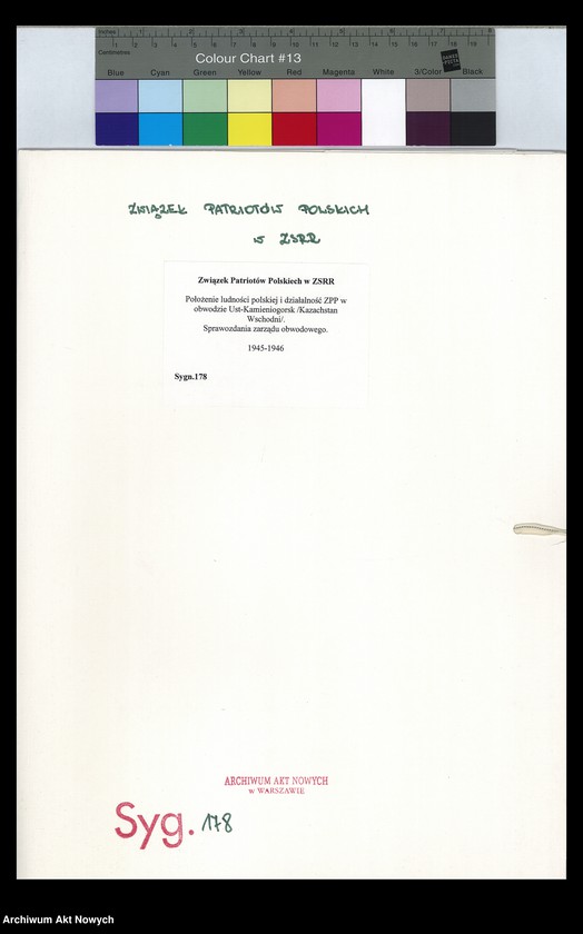 image.from.unit.number "Położenie ludności polskiej i działalność ZPP w obwodzie Ust-Kamieniogorsk /Kazachstan Wschodni/. Sprawozdania zarządu obwodowego."