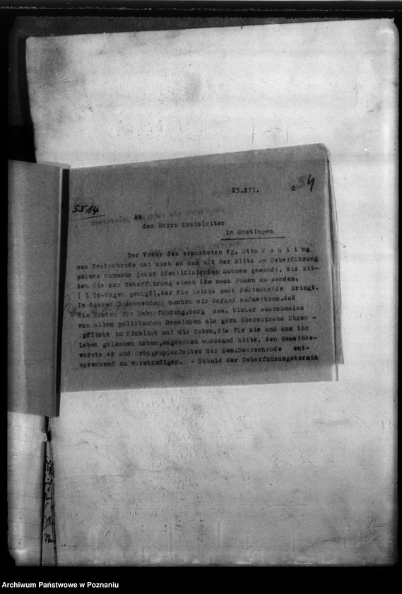 Obraz 8 z jednostki "Otto Pohling aus Deutschrode, Kreis Gostingen (Gostyń)"