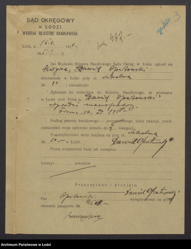 Obraz 5 z jednostki "Dawid Opatowski- sprzedaż manufaktury"