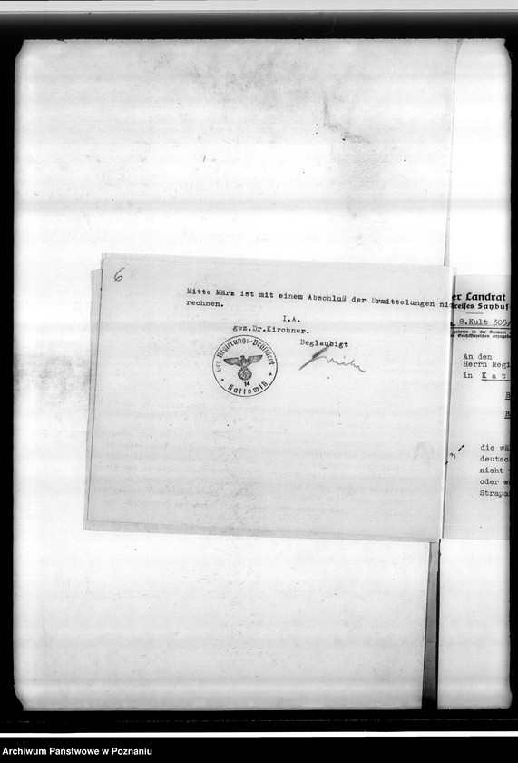 Obraz 10 z jednostki "Korespondencja w sprawie osób narodowości niemieckiej zaginionych w 1939 roku"