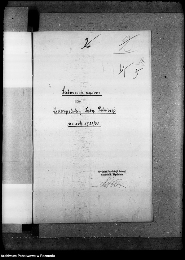 Obraz 9 z jednostki "Budżet Wielkopolskiej Izby Rolniczej na rok 1921"