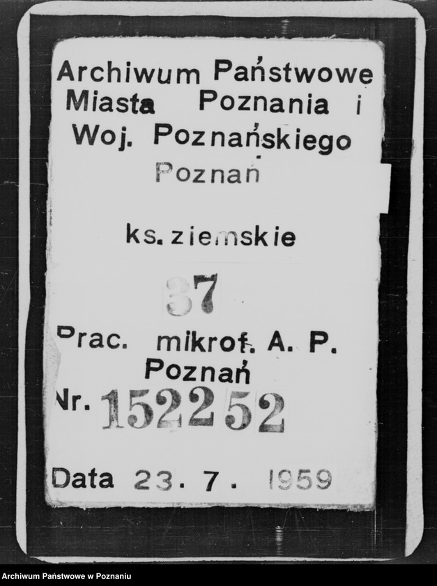 Obraz 1 z jednostki "Inscriptiones, relationes, decreta [inducta]"