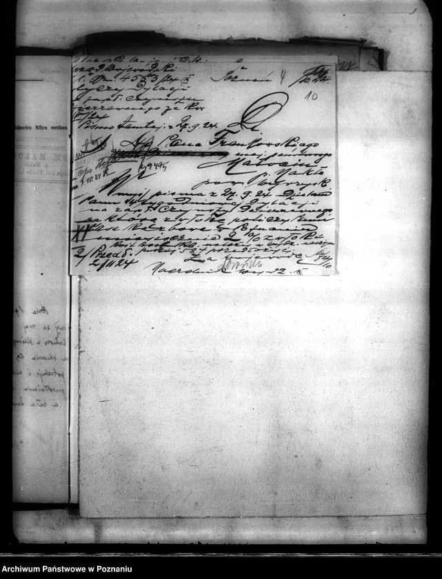 Obraz 15 z jednostki "Administracja majątku Małocin powiatu wyrzyskiego spłata czynszów dzierżawnych"