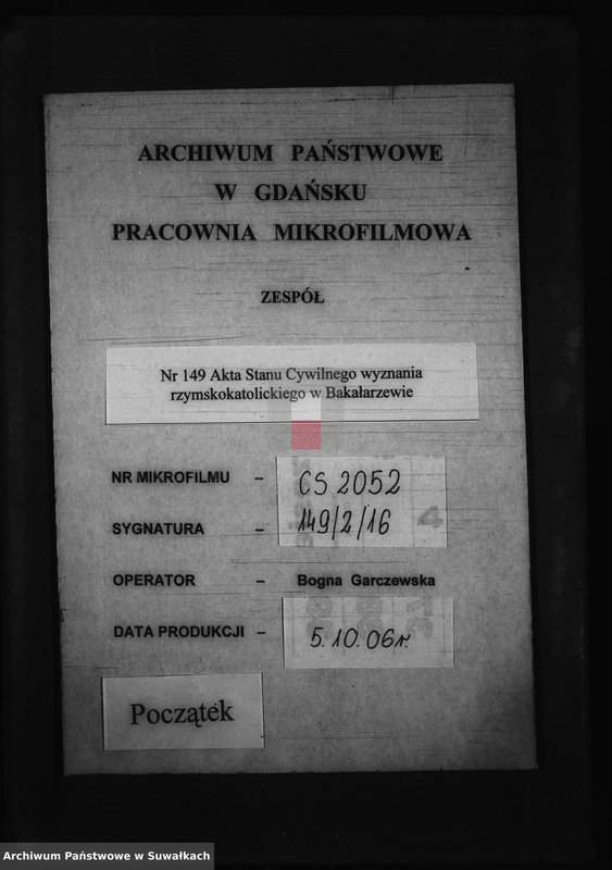 image.from.unit.number "Anneksa Brakosočetavšichsja Prichoda Bakalarževskogo s 1871 goda Aneksy zaślubionych parafii bakałarzewskiej z 1871 roku"