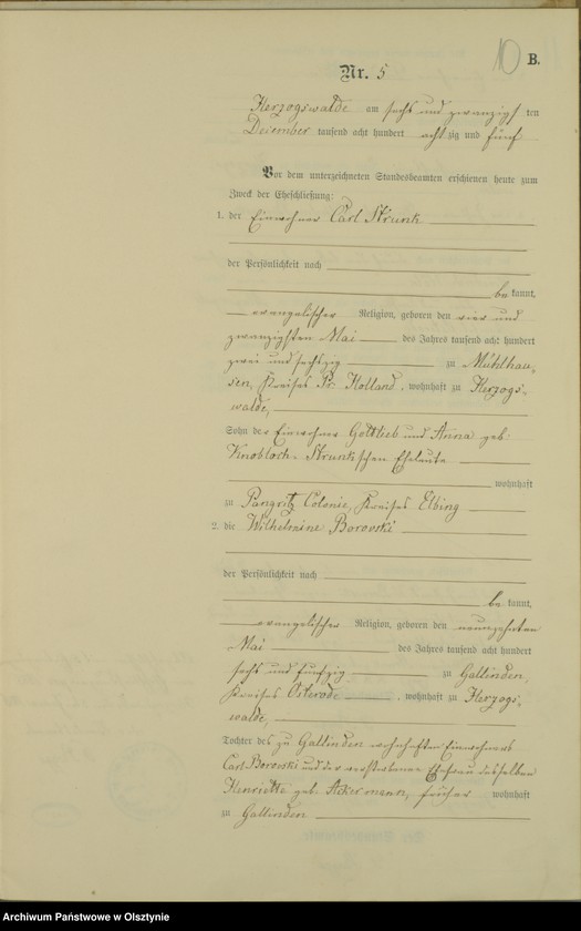 image.from.unit.number "Heiraths-Neben-Register nr 1 - 5"