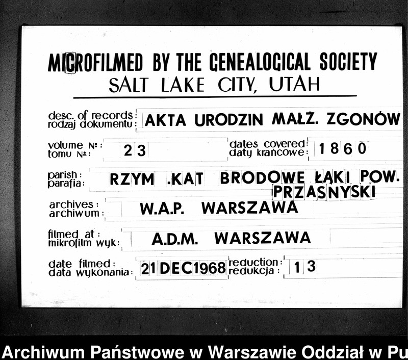 image.from.unit.number "Akta urodzeń, małżeństw i zgonów"