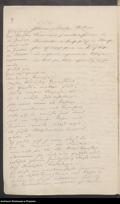 Obraz 7 z jednostki "Acta generalia des Oberpäsidialkommissars Landrat von Madai zu Kosten betreffend die Verfolgung der polnisch-revolutionären Umtriebe im Kreise Kosten /Kościan/."