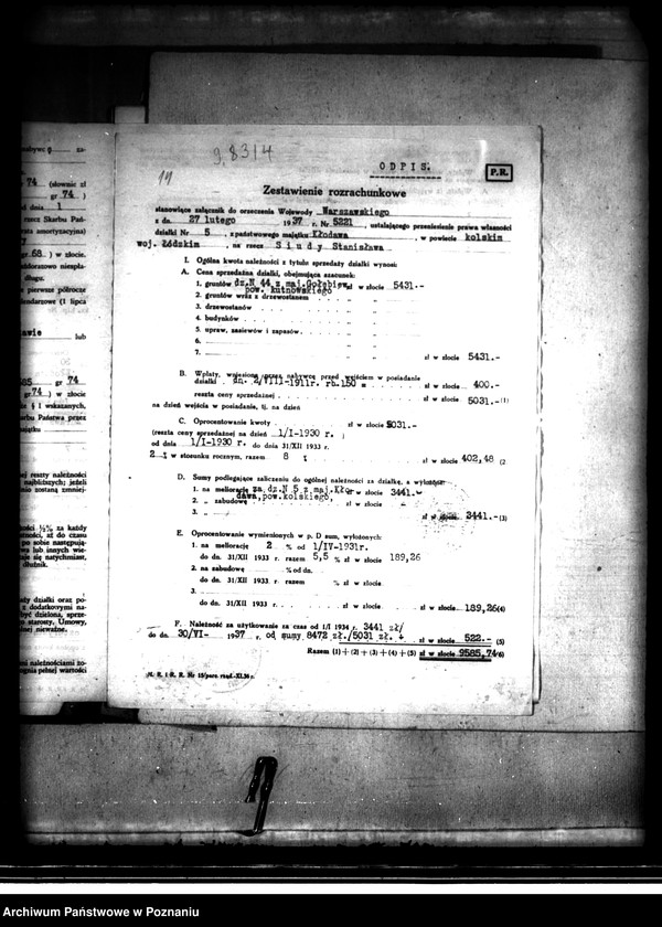 image.from.unit.number "/Parcelacja majątku Kłodawa powiatu kaliskiego/"