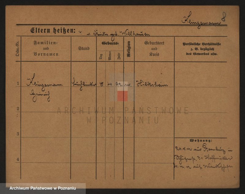 Obraz 8 z jednostki "Klingeberg - Klofik"