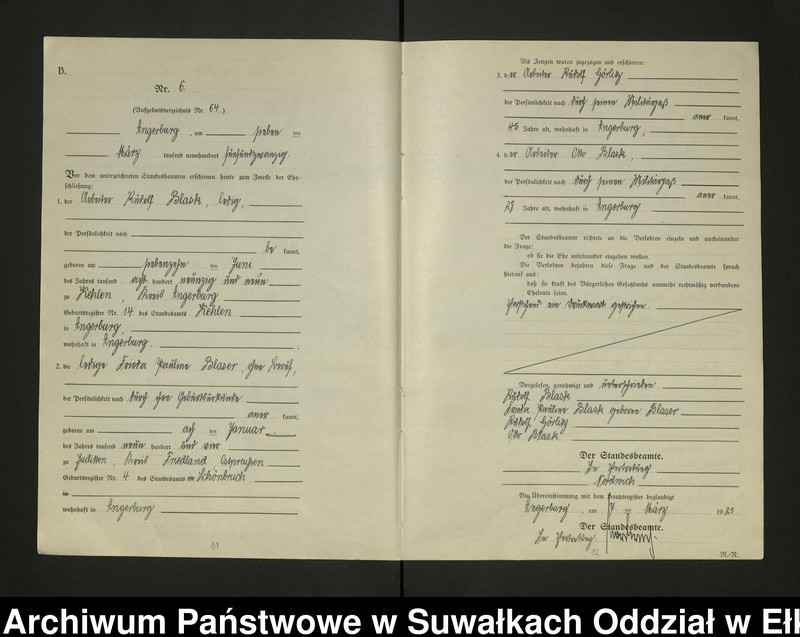 image.from.unit.number "[Heirats - Register (Neben - Register) Standesamt Angerburg einschl. der Bezirke, Gr. Strengeln, Prinowen und Kehlen Kreis Angerburg]"