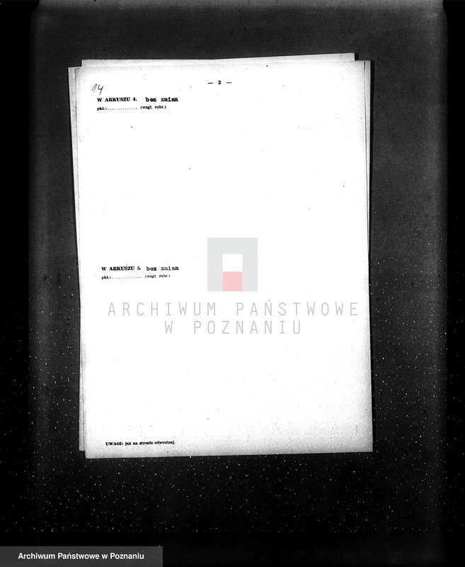 Obraz 18 z jednostki "Gazownia Miejska w Czarnkowie Kwestionariusze"